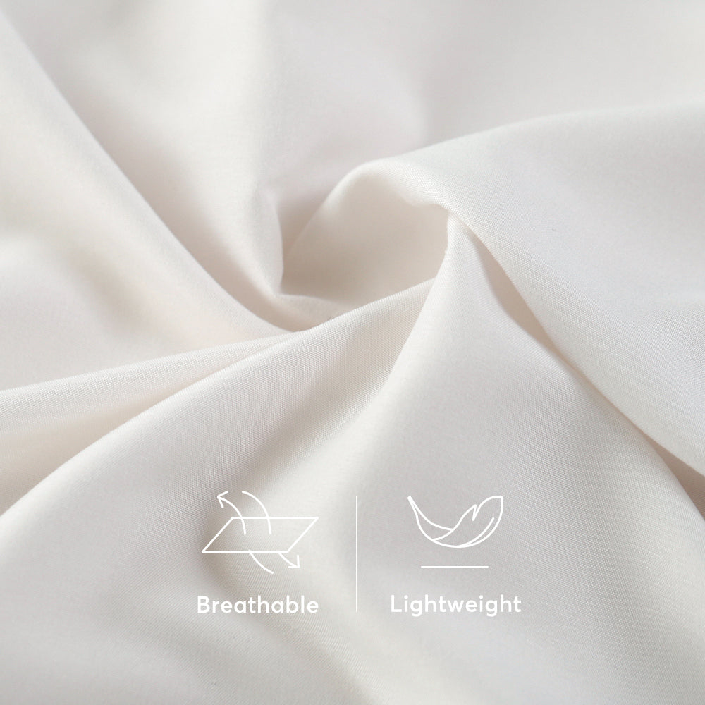 Mintorai Sheet Bedding Set with Pillowcase, Flat Sheet, Fitted Sheet, Hypoallergenic and Breathable, Room Decor, Graduation Gifts