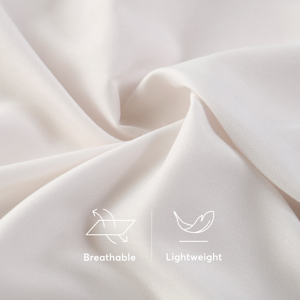 Mintorai Duvet Cover Bedding Set with Duvet Cover, Pillowcase, Fitted Sheet, Hypoallergenic and Breathable, Room Decor, Graduation Gifts