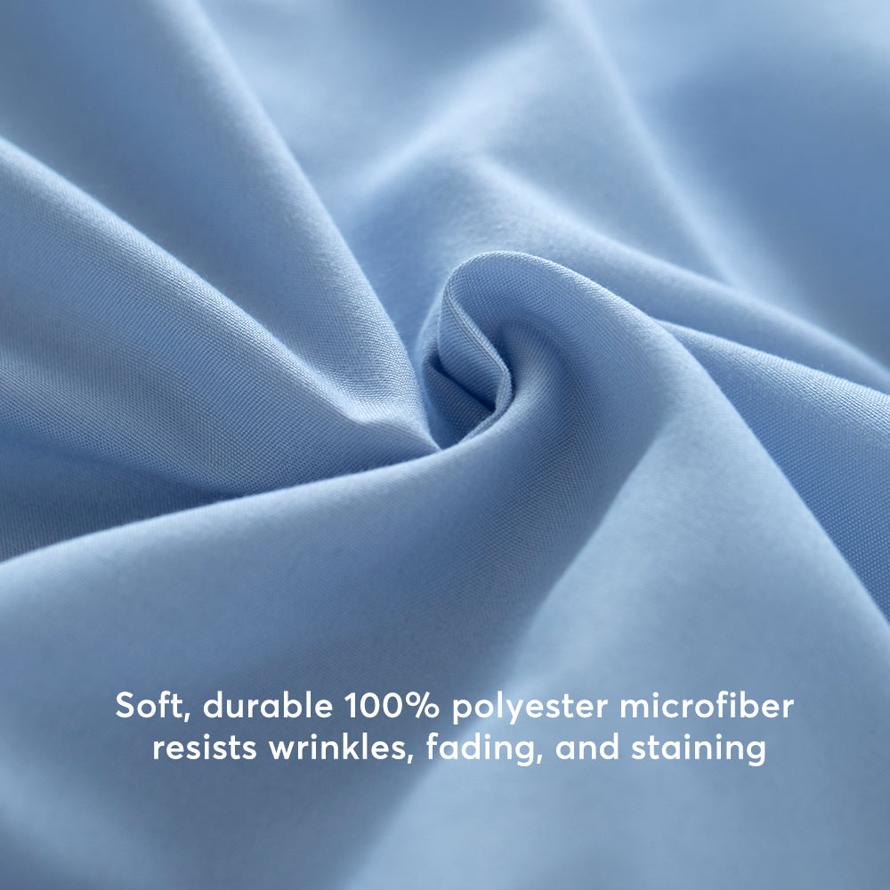 Mintorai Duvet Cover Bedding Set with Duvet Cover, Pillowcase, Fitted Sheet, Hypoallergenic and Breathable, Room Decor, Graduation Gifts