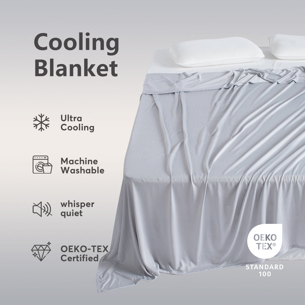 Mintorai All Season Ultra Soft Silky Cooling Blanket, Hypoallergenic and Breathable