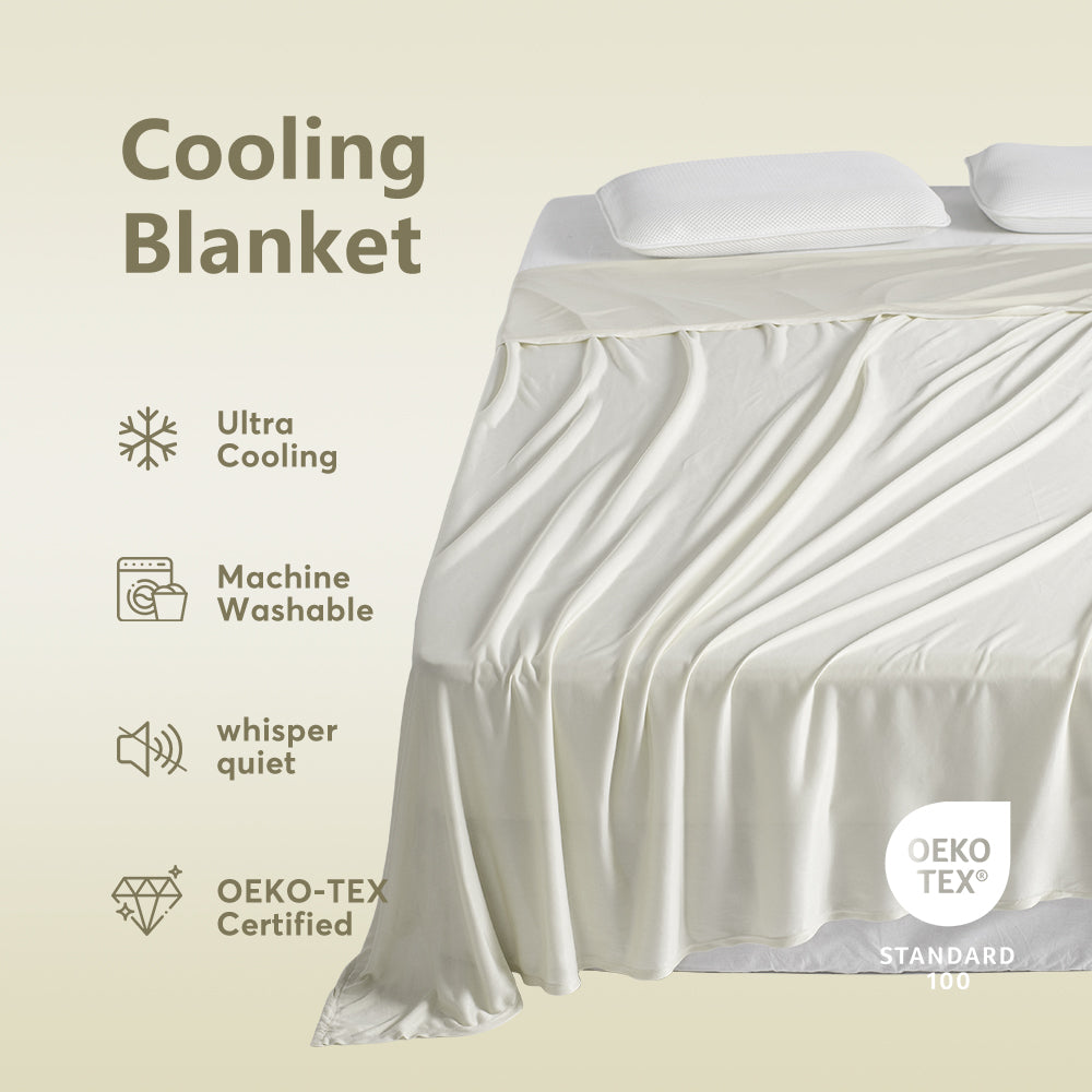 Mintorai All Season Ultra Soft Silky Cooling Blanket, Hypoallergenic and Breathable