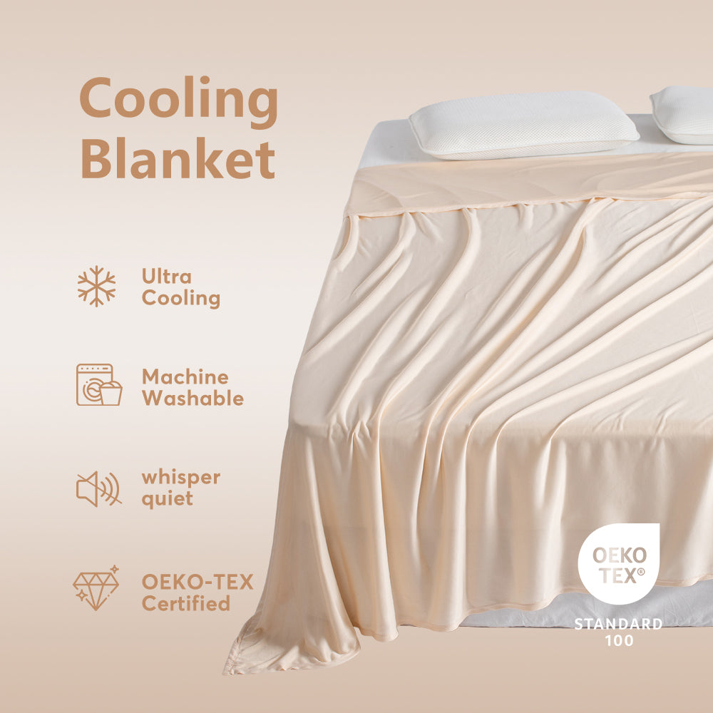 Mintorai All Season Ultra Soft Silky Cooling Blanket, Hypoallergenic and Breathable