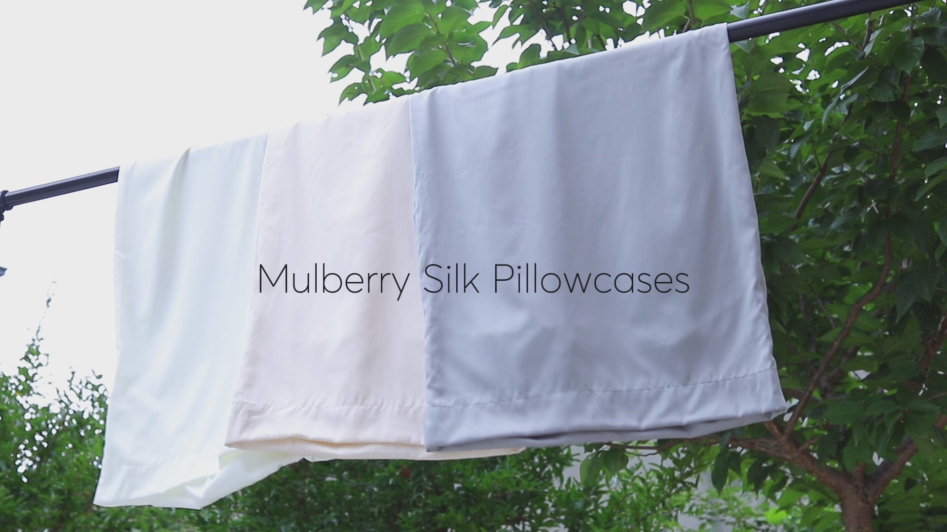 Mintorai Pure Silk Pillowcase Set of 2 - Soft, Smooth & Cooling, Luxury Silk Pillow Cover with Envelope Closure for Hair & Skin Care