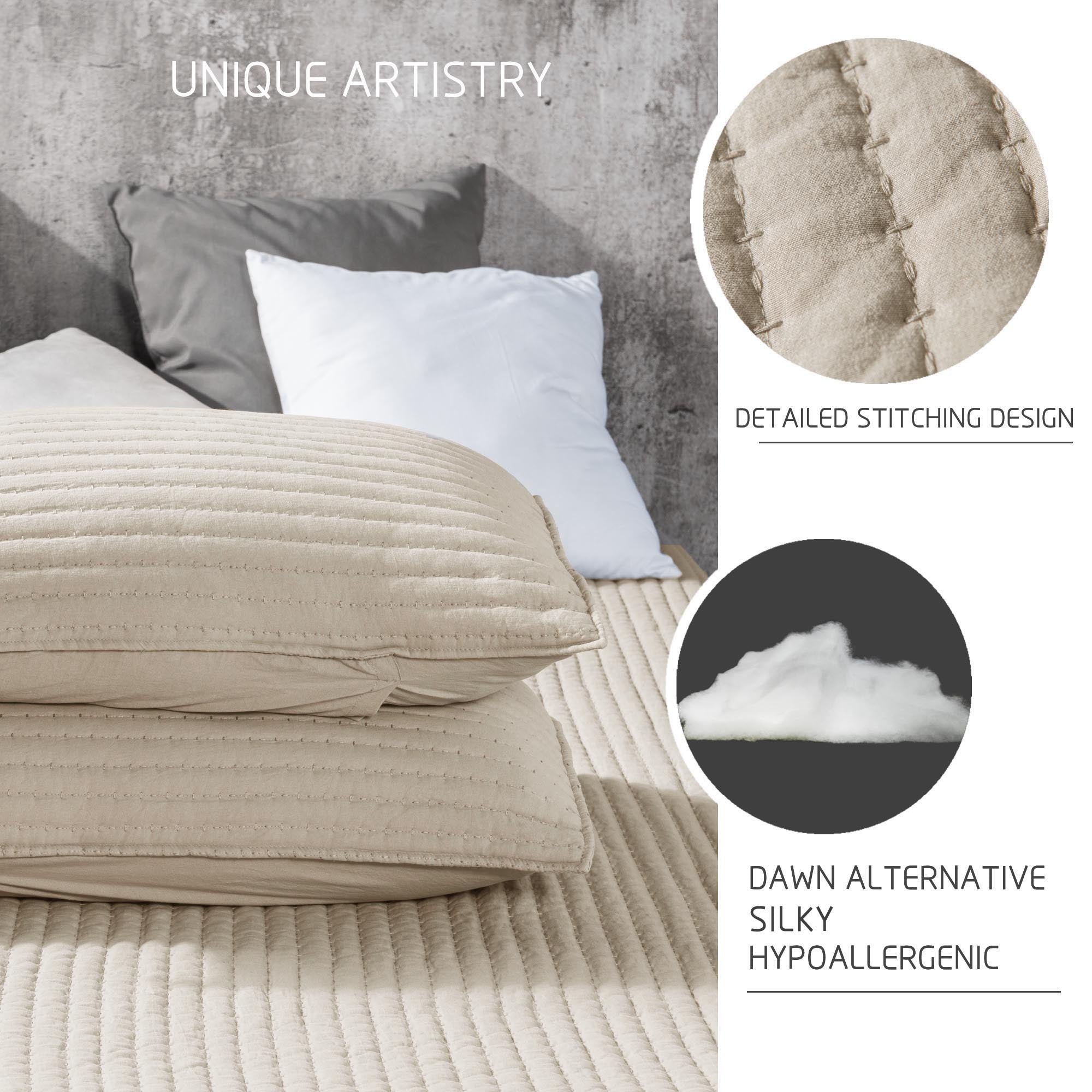 Mintorai Ultra Soft All Season Rustic Nostalgic Design Coverlet Set