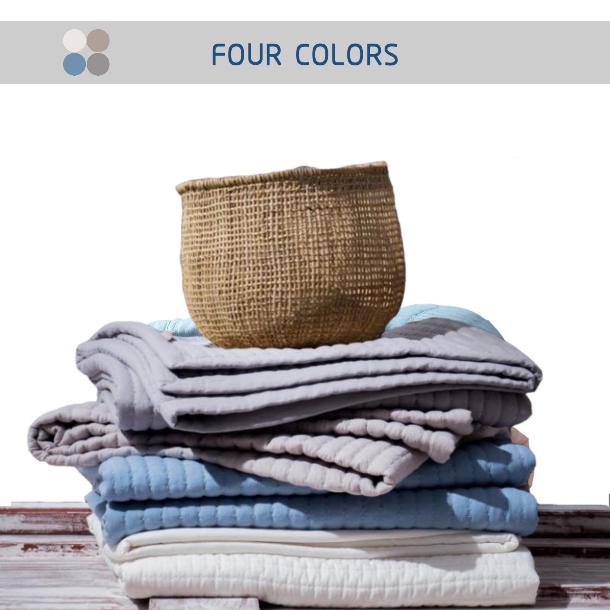 Mintorai Ultra Soft All Season Rustic Nostalgic Design Coverlet Set