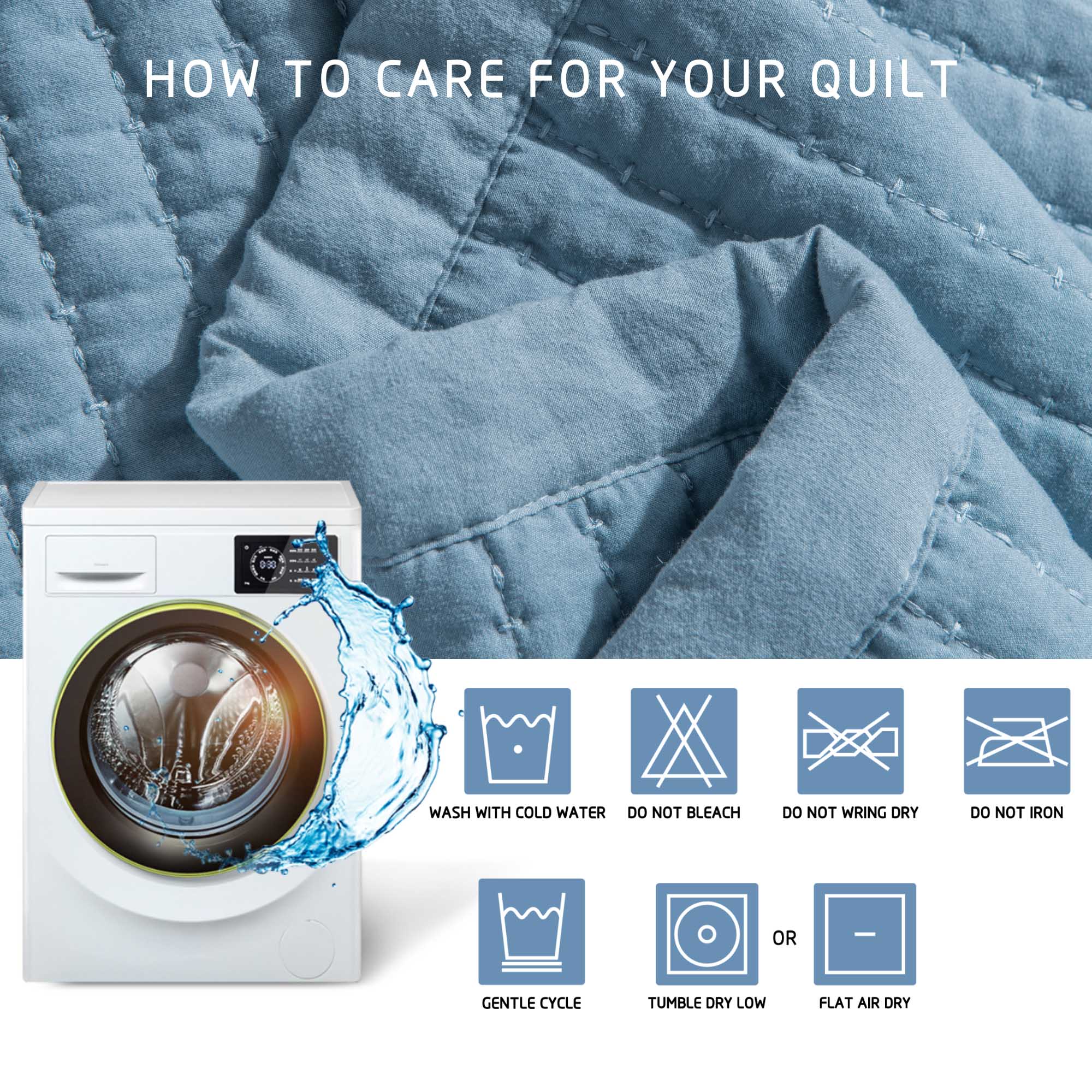 Mintorai Ultra Soft All Season Rustic Nostalgic Design Coverlet Set