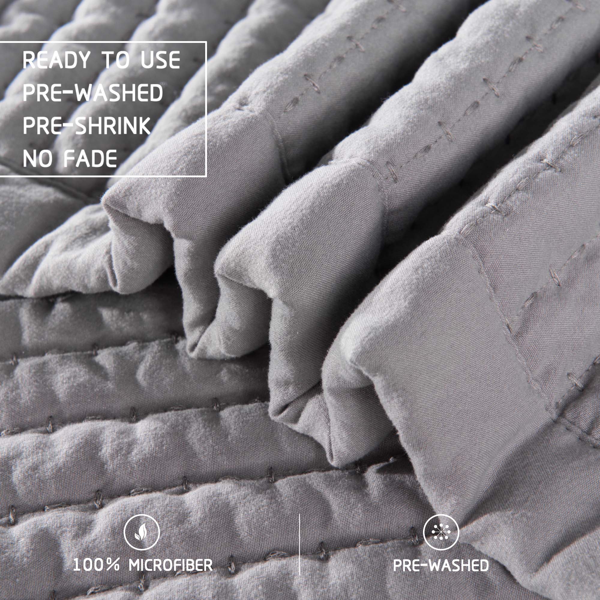 Mintorai Ultra Soft All Season Rustic Nostalgic Design Coverlet Set