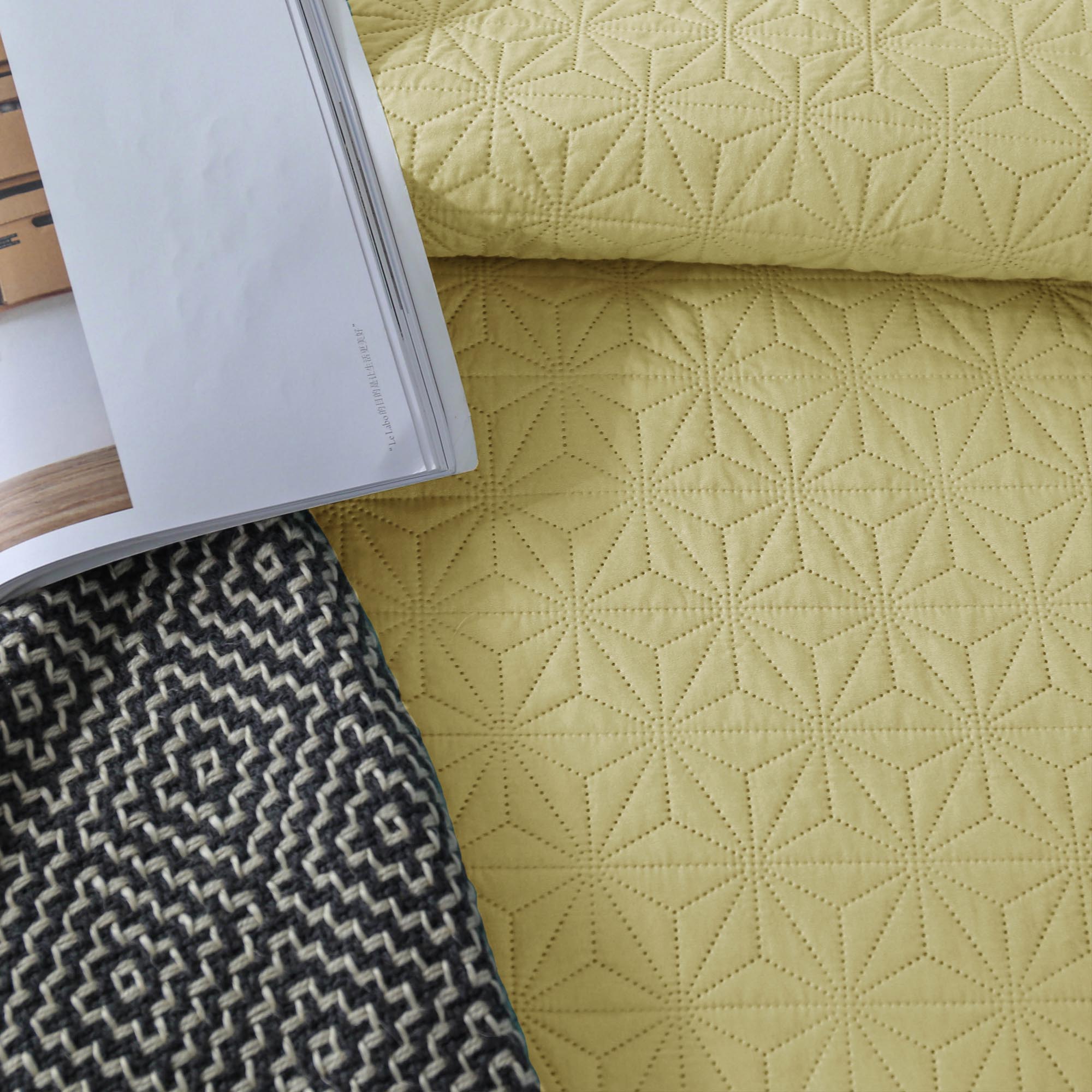 Mintorai Ultra Soft Star Contemporary Design Bedding Coverlet Set, Room Decor, Graduation Gifts