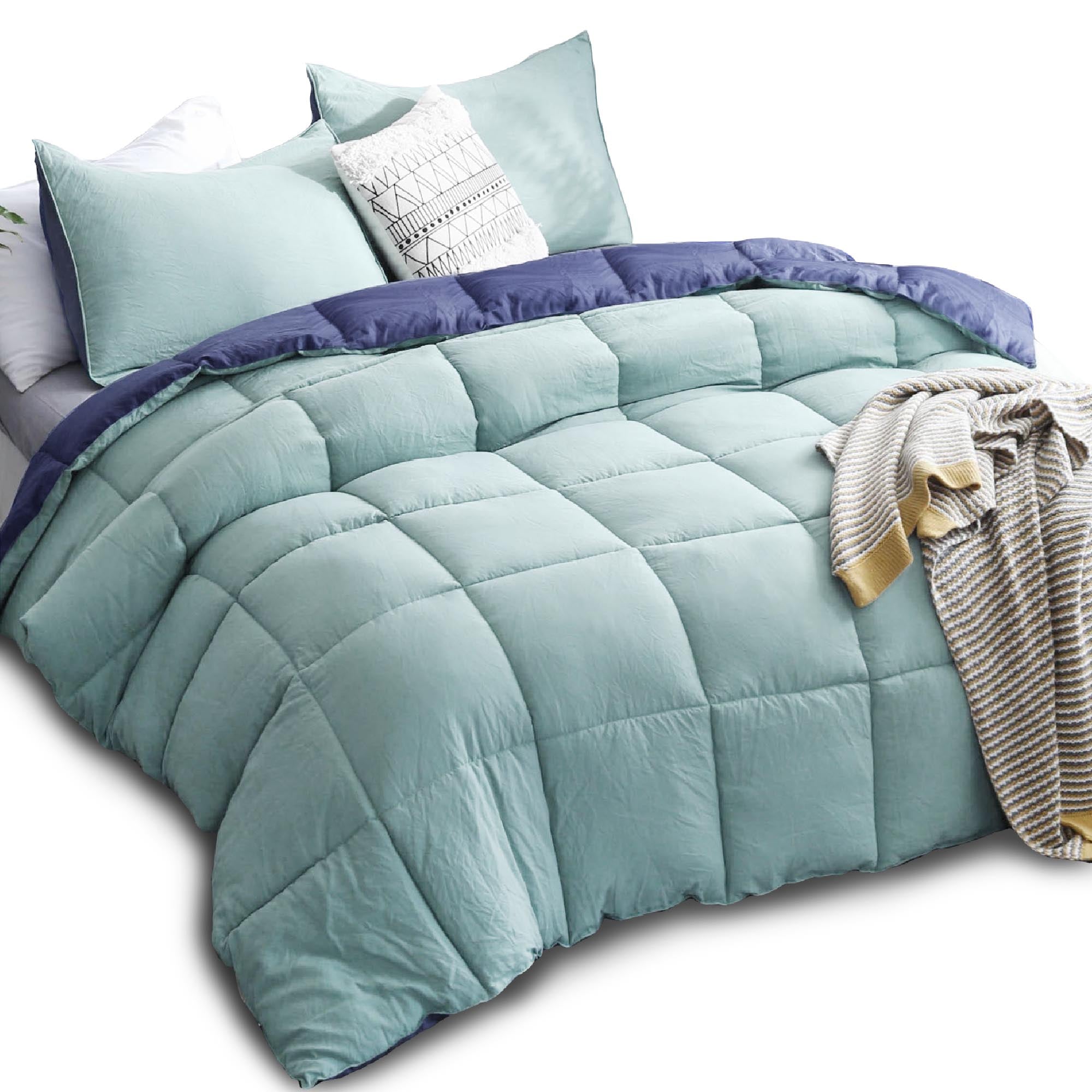 Mintorai Cozy Soft Luxury Down Alternative Comforter Set - Reversible & Machine Washable - Mintorai