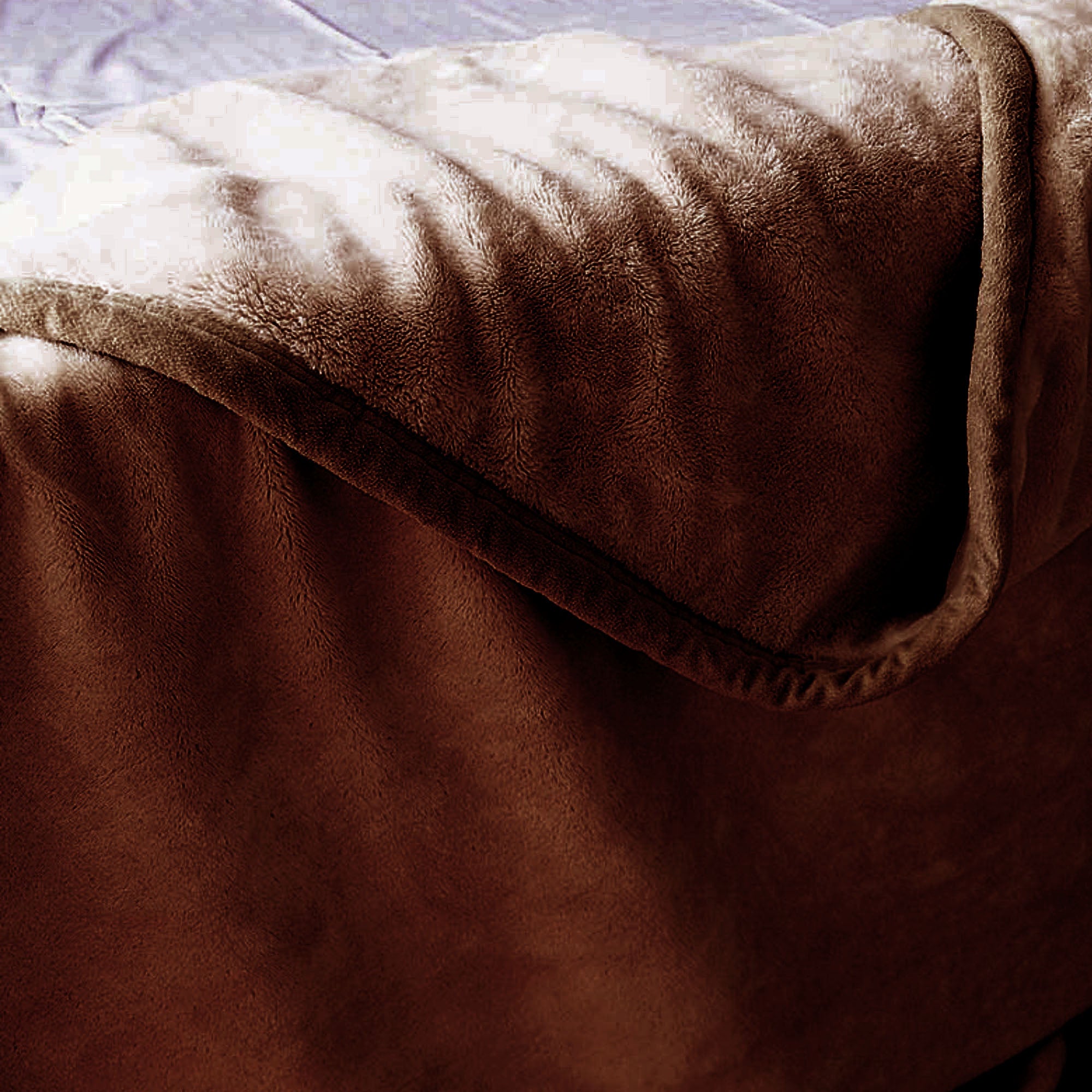 Mintorai Ultra Soft All Season Warm Fleece Throw Blanket, Beige or Brown