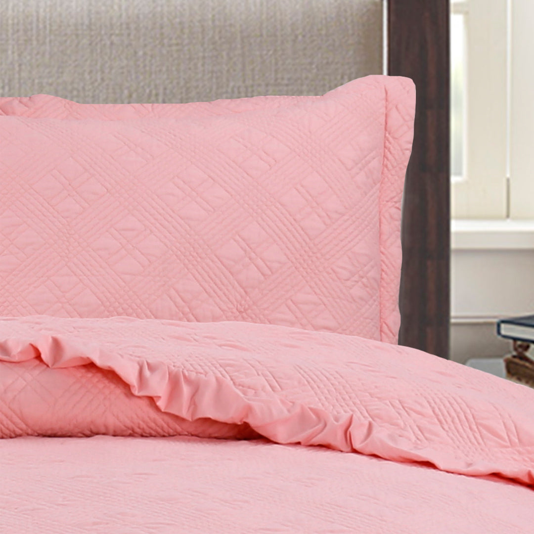 Mintorai All Season Cozy Diamond Design Quilt Set