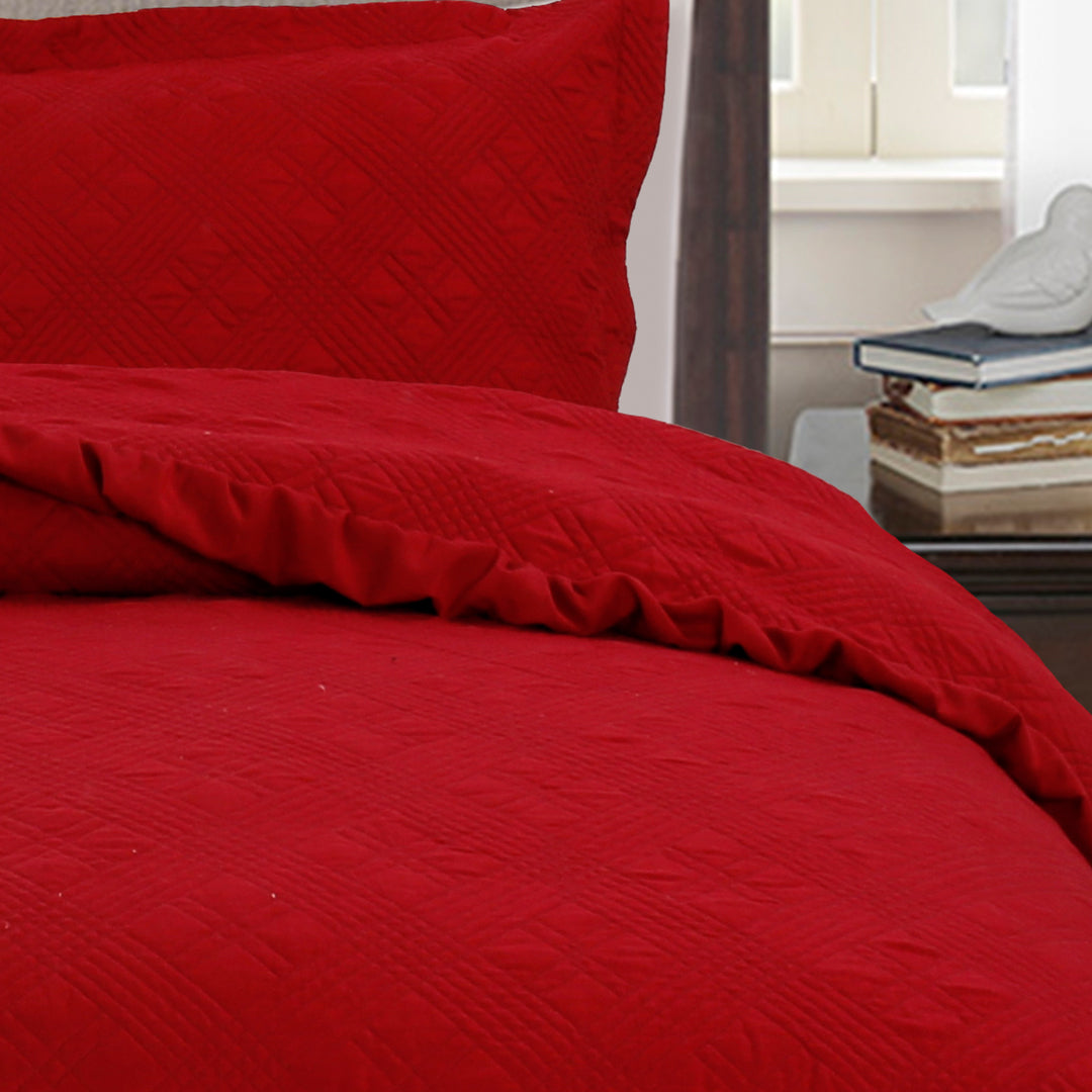 Mintorai All Season Cozy Diamond Design Quilt Set