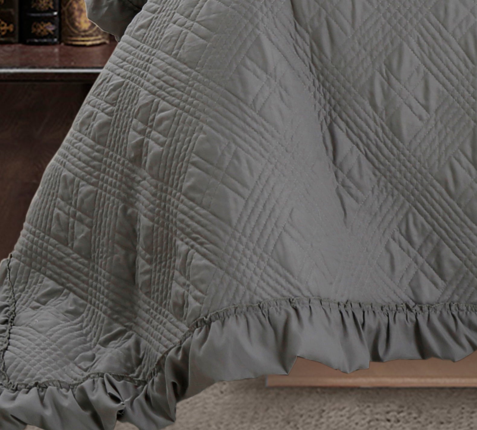 Mintorai All Season Cozy Diamond Design Quilt Set