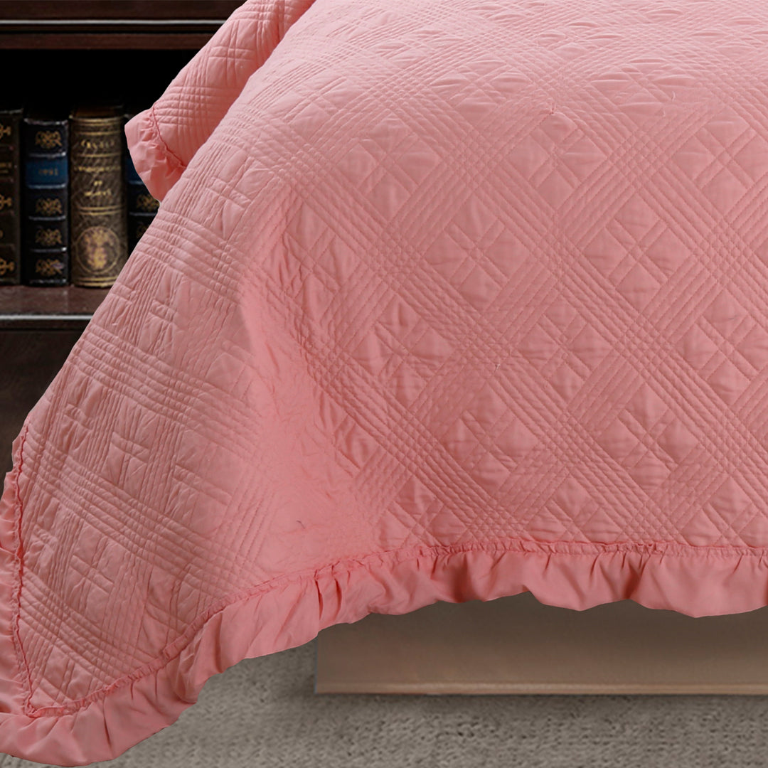 Mintorai All Season Cozy Diamond Design Quilt Set