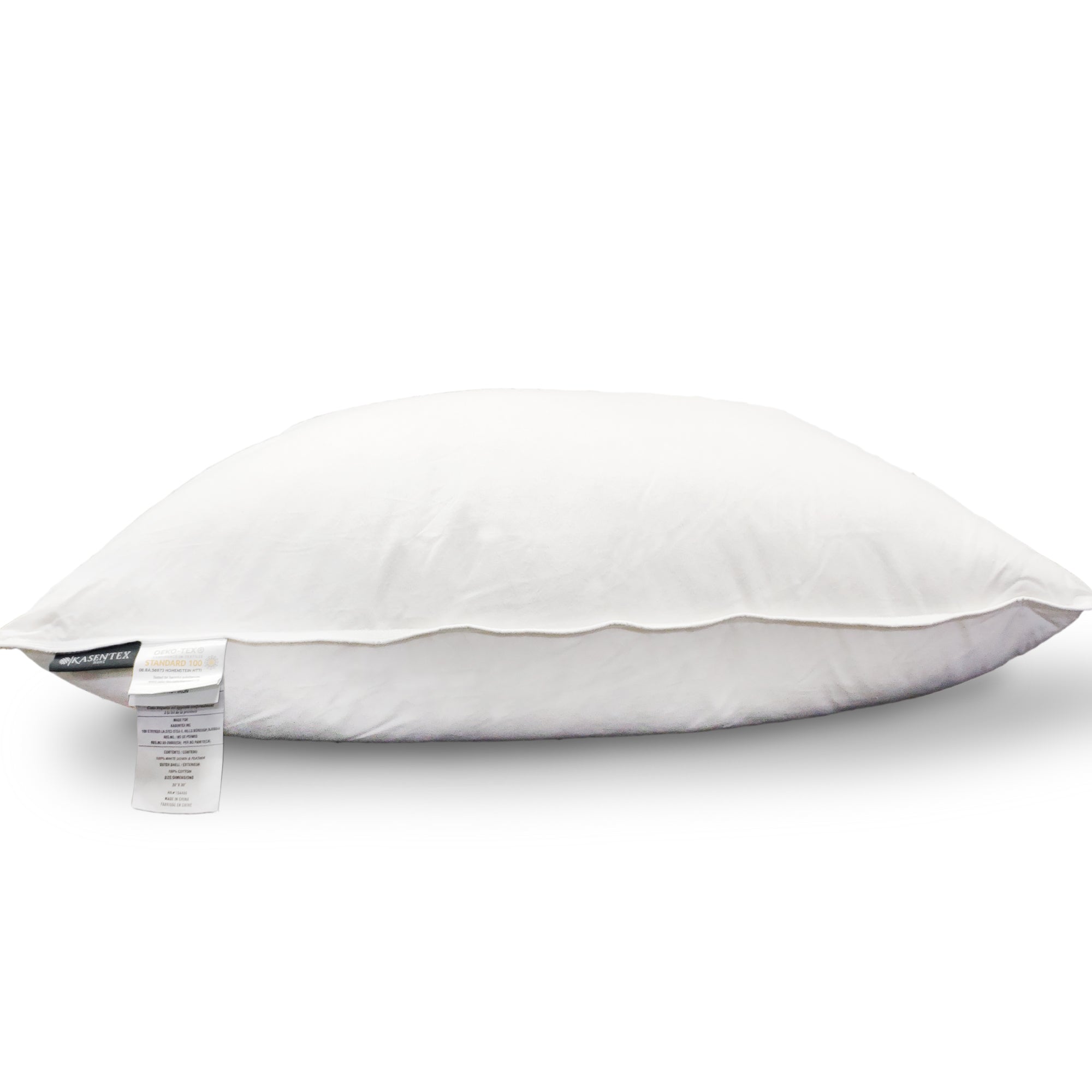 Mintorai 100% White Down and Feather Bed Pillows - Triple layer  Design, Organic Cotton - Mintorai