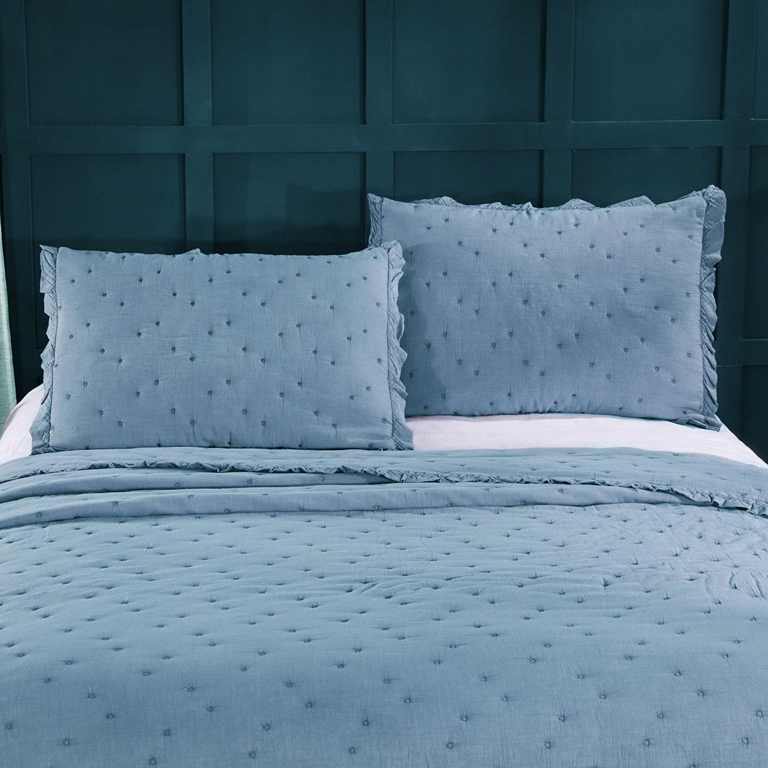 Mintorai Cotton Ultra Soft Dot Stitched Quilt Set