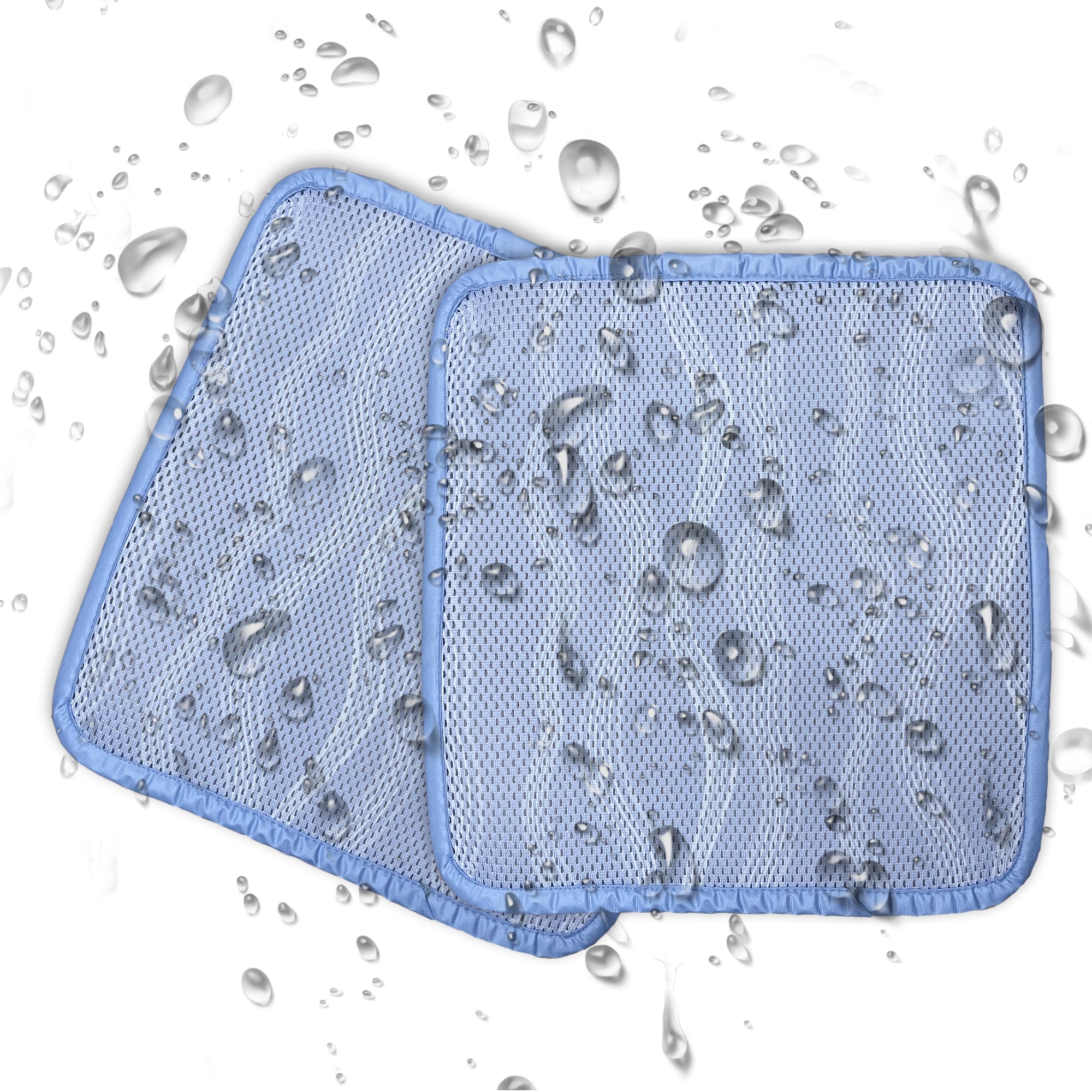 Mintorai Yoga Meditation Square Cushion, Blue or Gray or Green