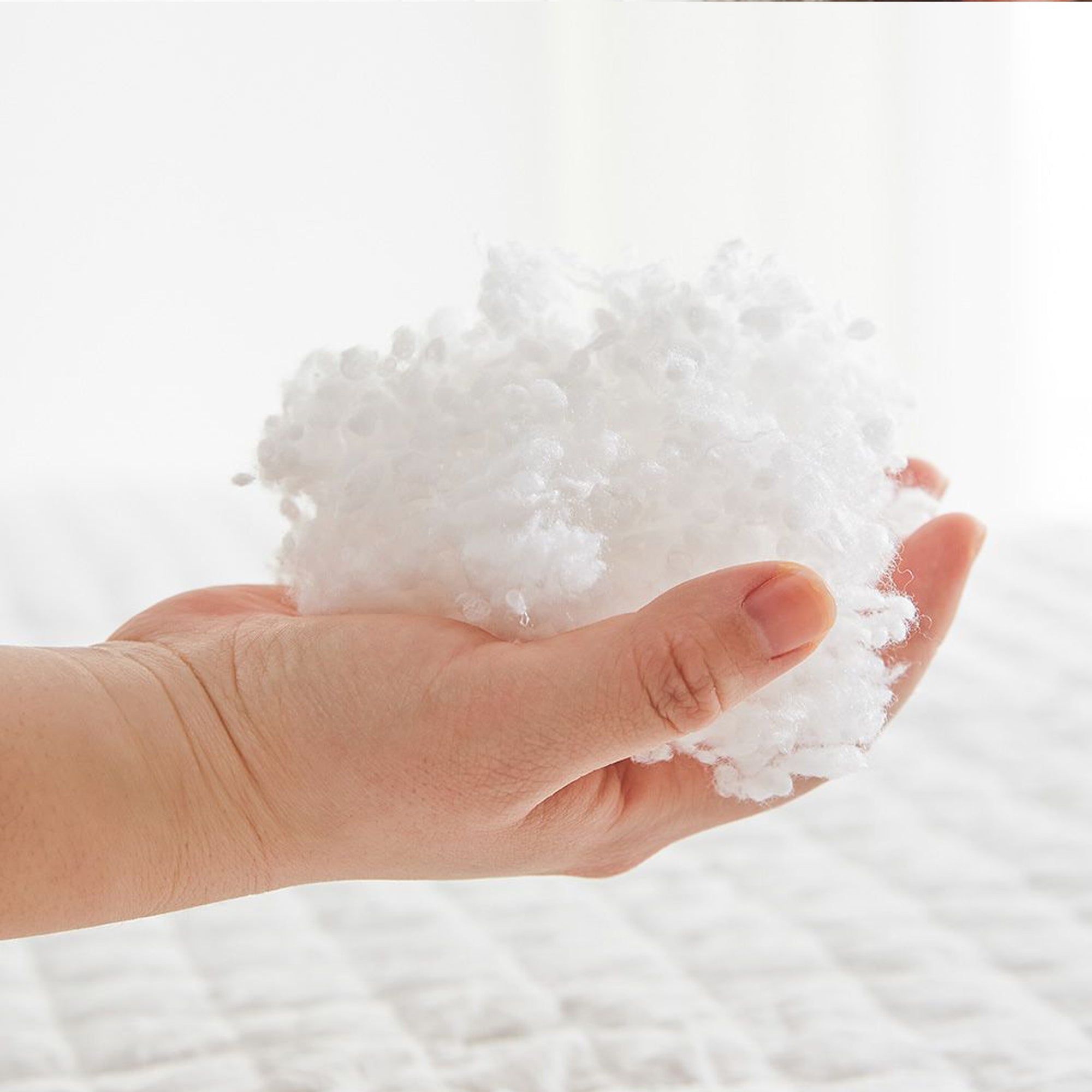 Mintorai Waterproof Foam Pillow, Medium Support Low Loft Slim Contour, White