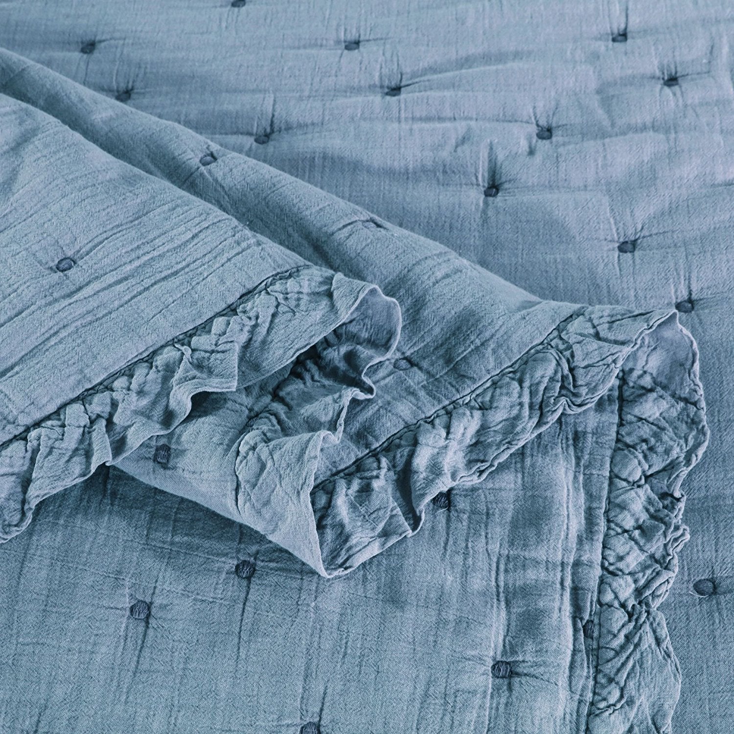 Mintorai Cotton Ultra Soft Dot Stitched Quilt Set