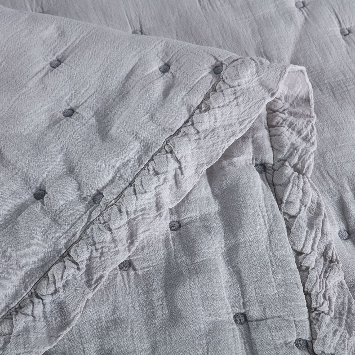 Mintorai Cotton Ultra Soft Dot Stitched Quilt Set