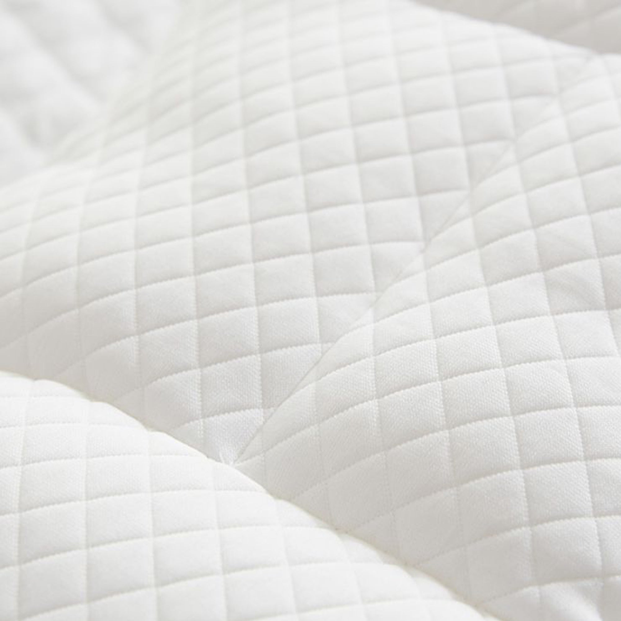 Mintorai Waterproof Foam Pillow, Medium Support Low Loft Slim Contour, White