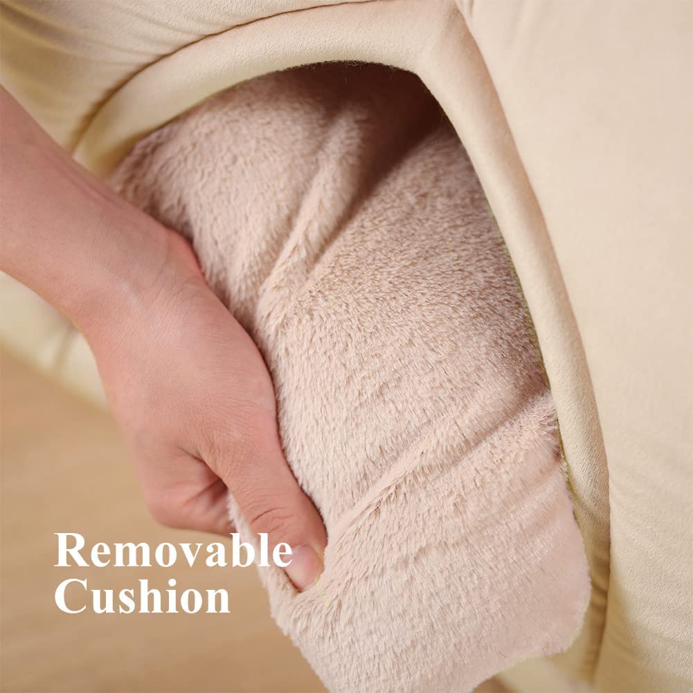 Mintorai Cat Bed, Lovely Tent with Removable Washable Pillow Cushion