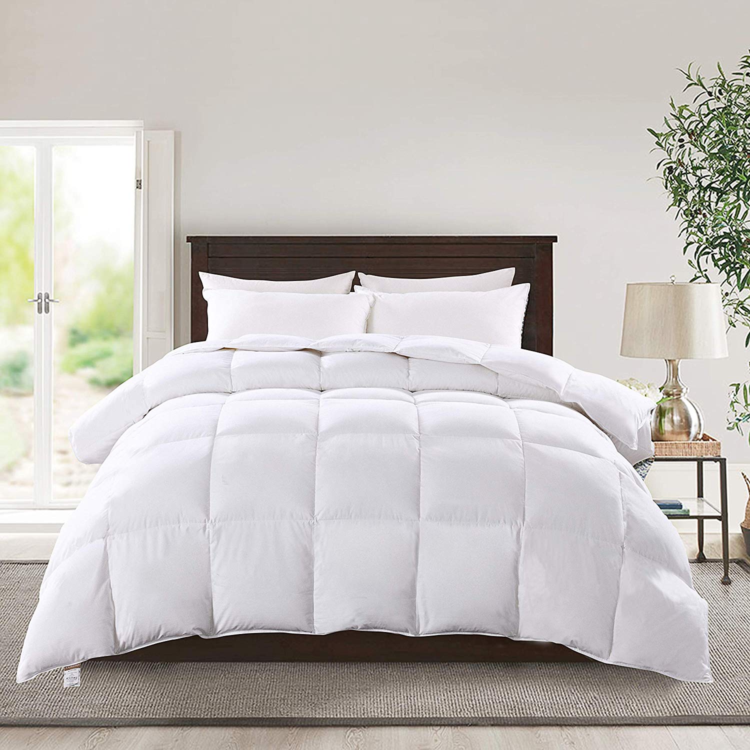 Mintorai Premium Luxurious White Feather Goose Down Comforter - Mintorai