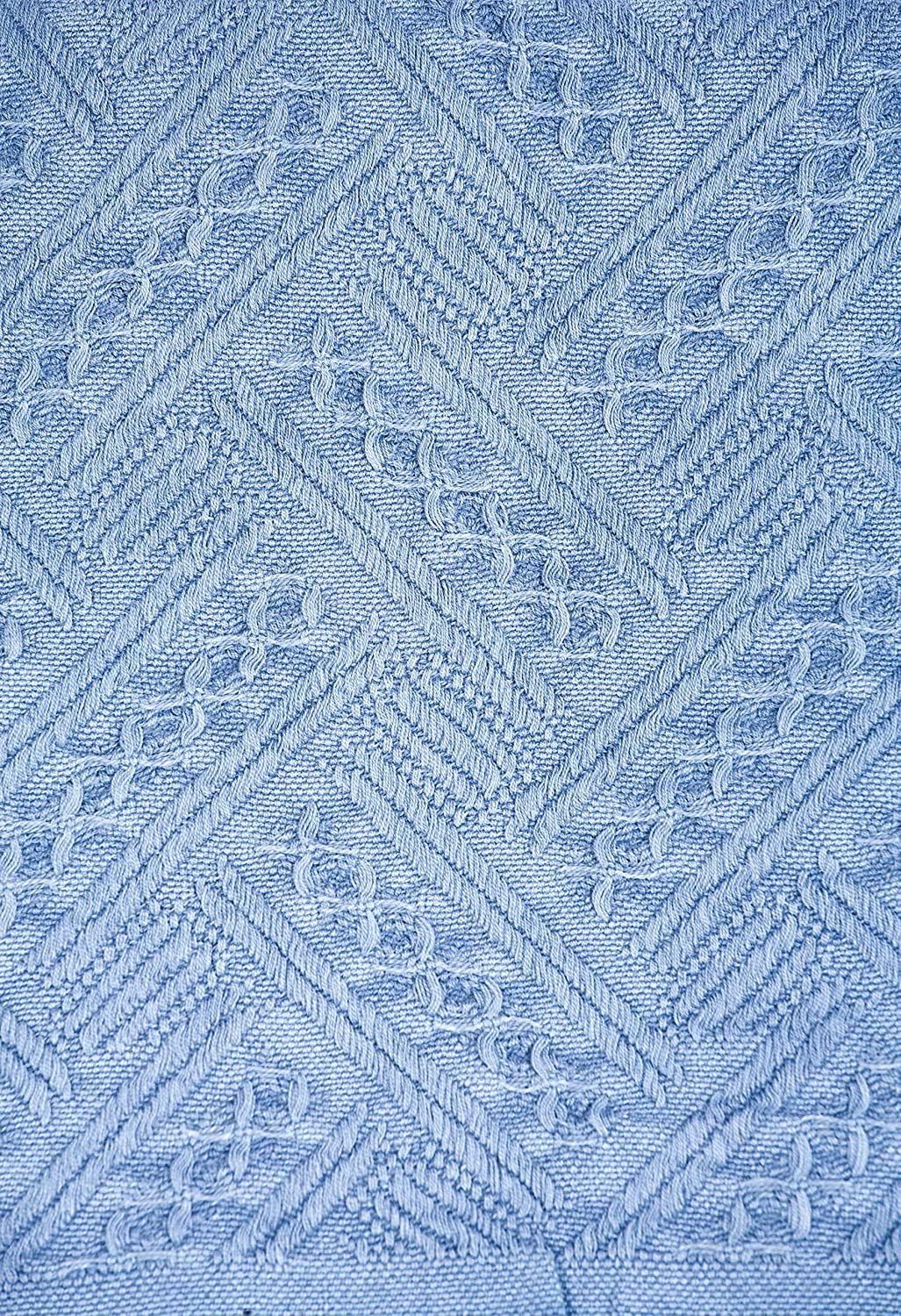 100% Cotton Throw Blankets Soft Lightweight Fall Spring