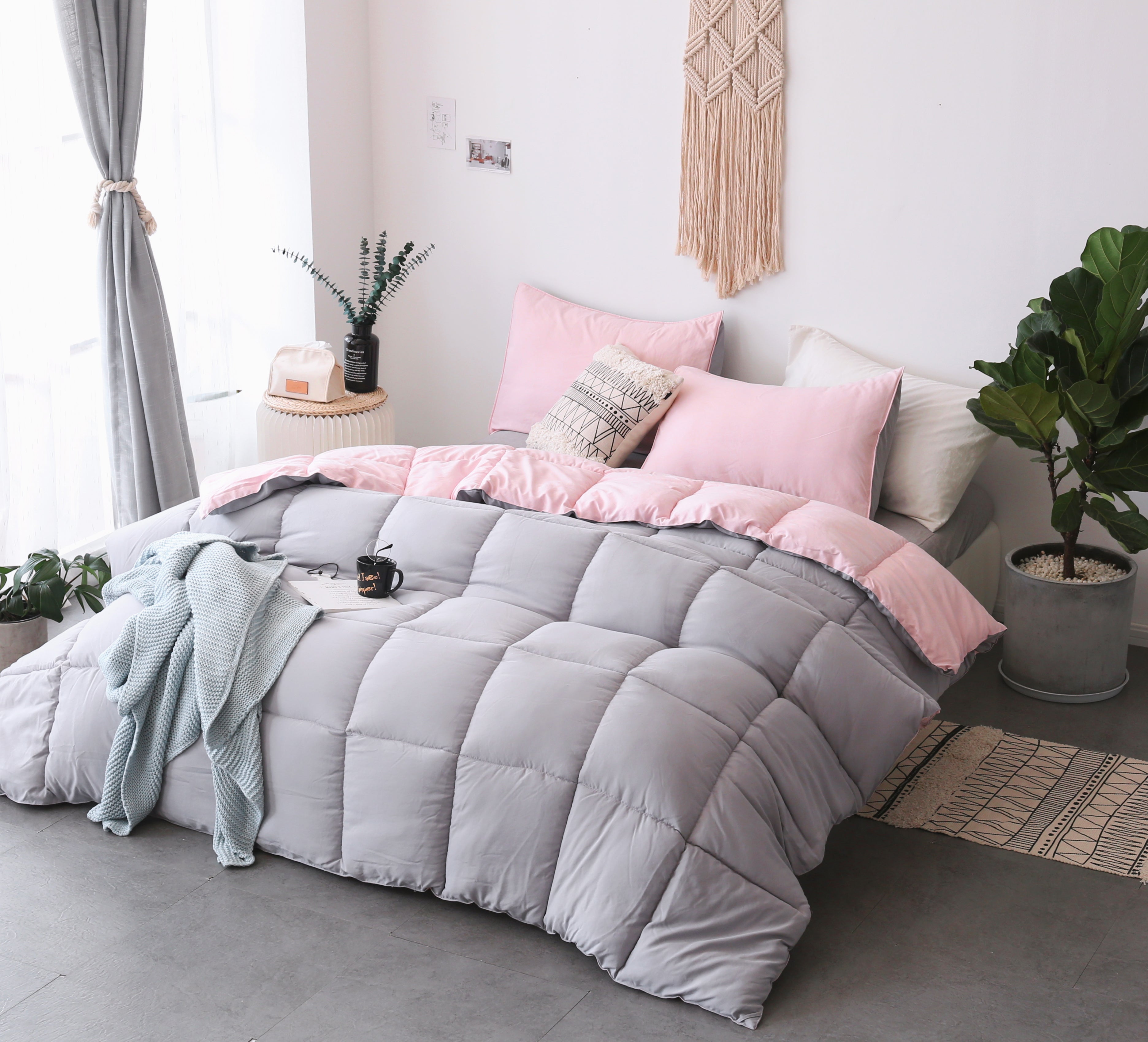 Mintorai Cozy Soft Luxury Down Alternative Comforter Set - Reversible & Machine Washable - Mintorai
