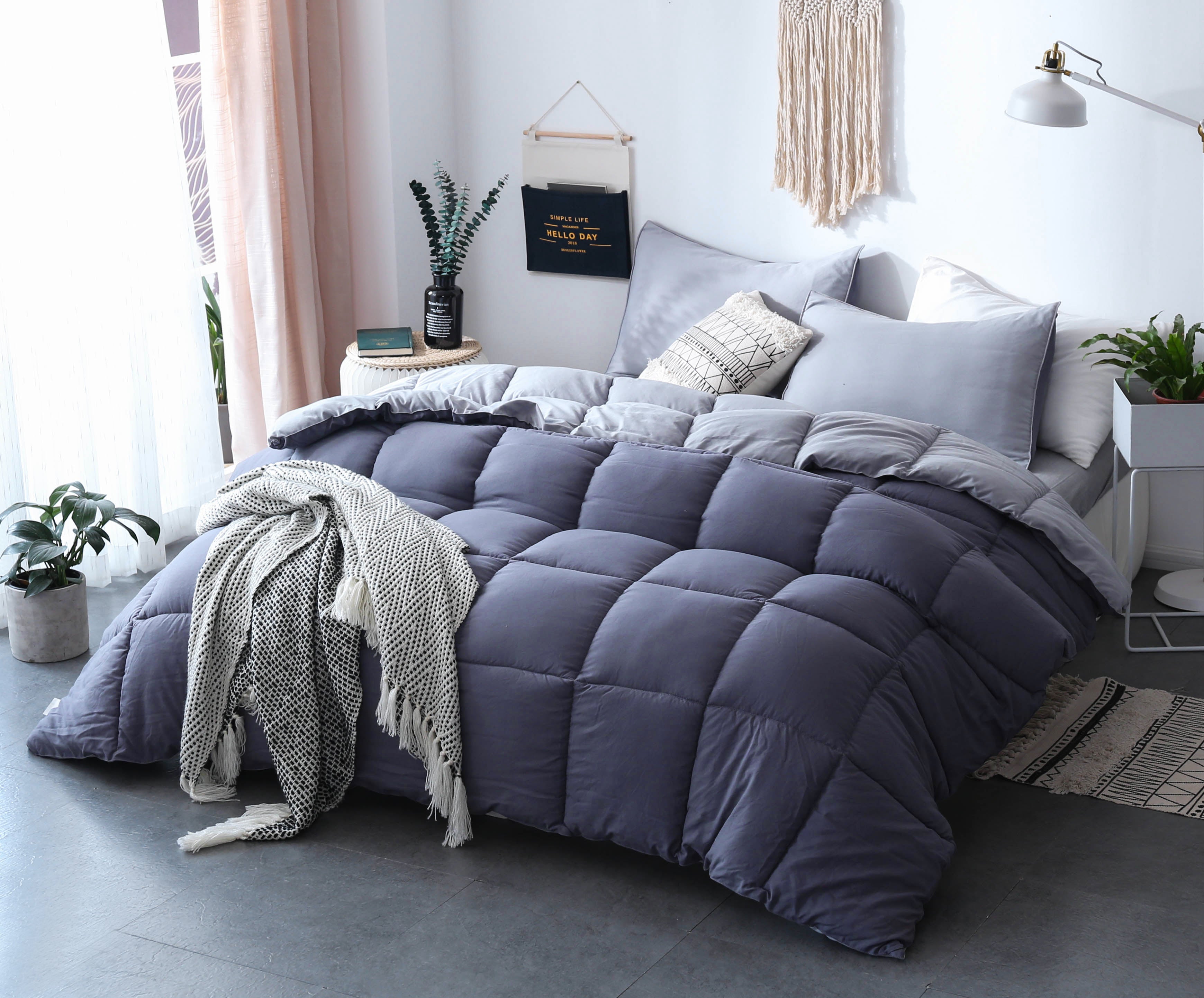 Mintorai Cozy Soft Luxury Down Alternative Comforter Set - Reversible & Machine Washable - Mintorai