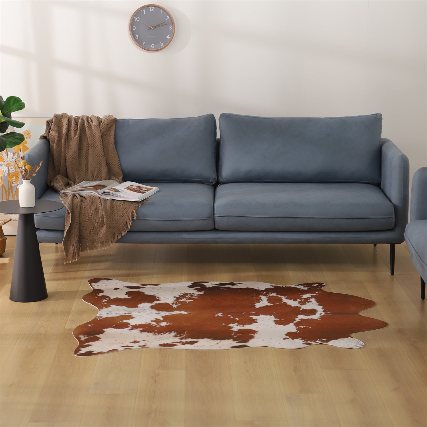 Mintorai Animal Print Area Rug, Country Western Style, Fathers Day Gift, Room Decor, Graduation Gifts