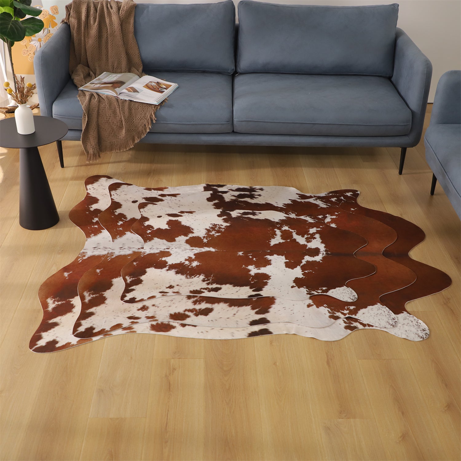 Mintorai Animal Print Area Rug, Country Western Style, Fathers Day Gift, Room Decor, Graduation Gifts