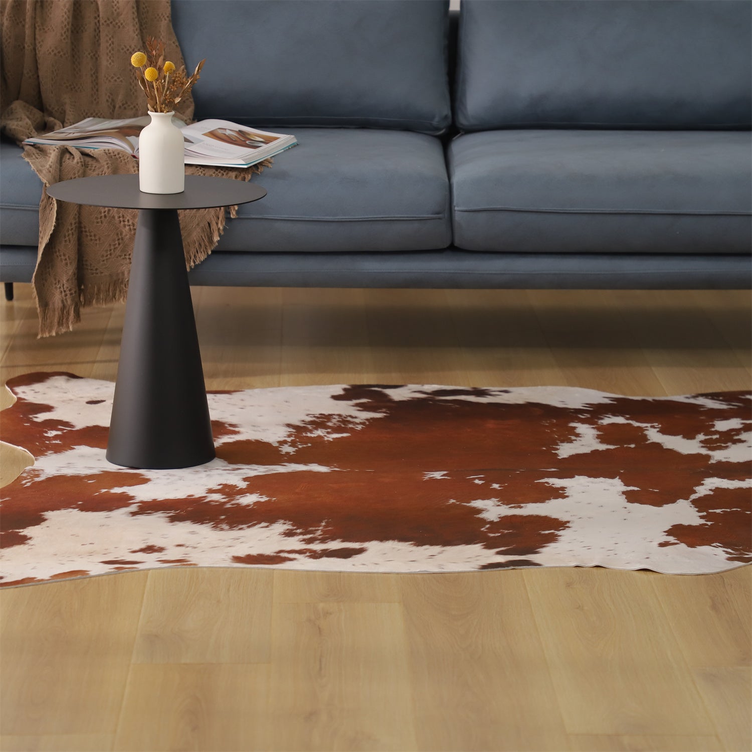 Mintorai Animal Print Area Rug, Country Western Style, Fathers Day Gift, Room Decor, Graduation Gifts