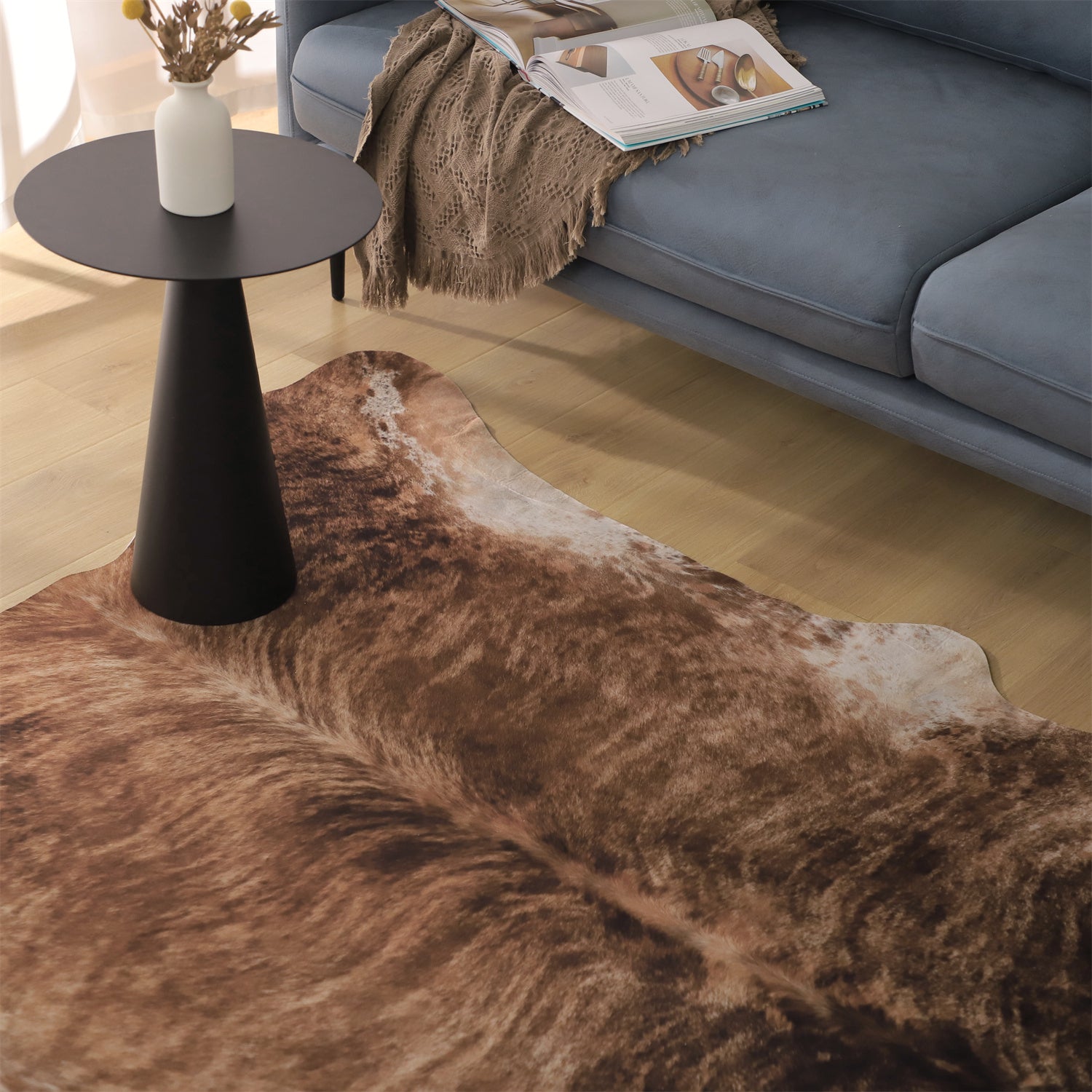 Mintorai Animal Print Area Rug, Country Western Style, Fathers Day Gift, Room Decor, Graduation Gifts