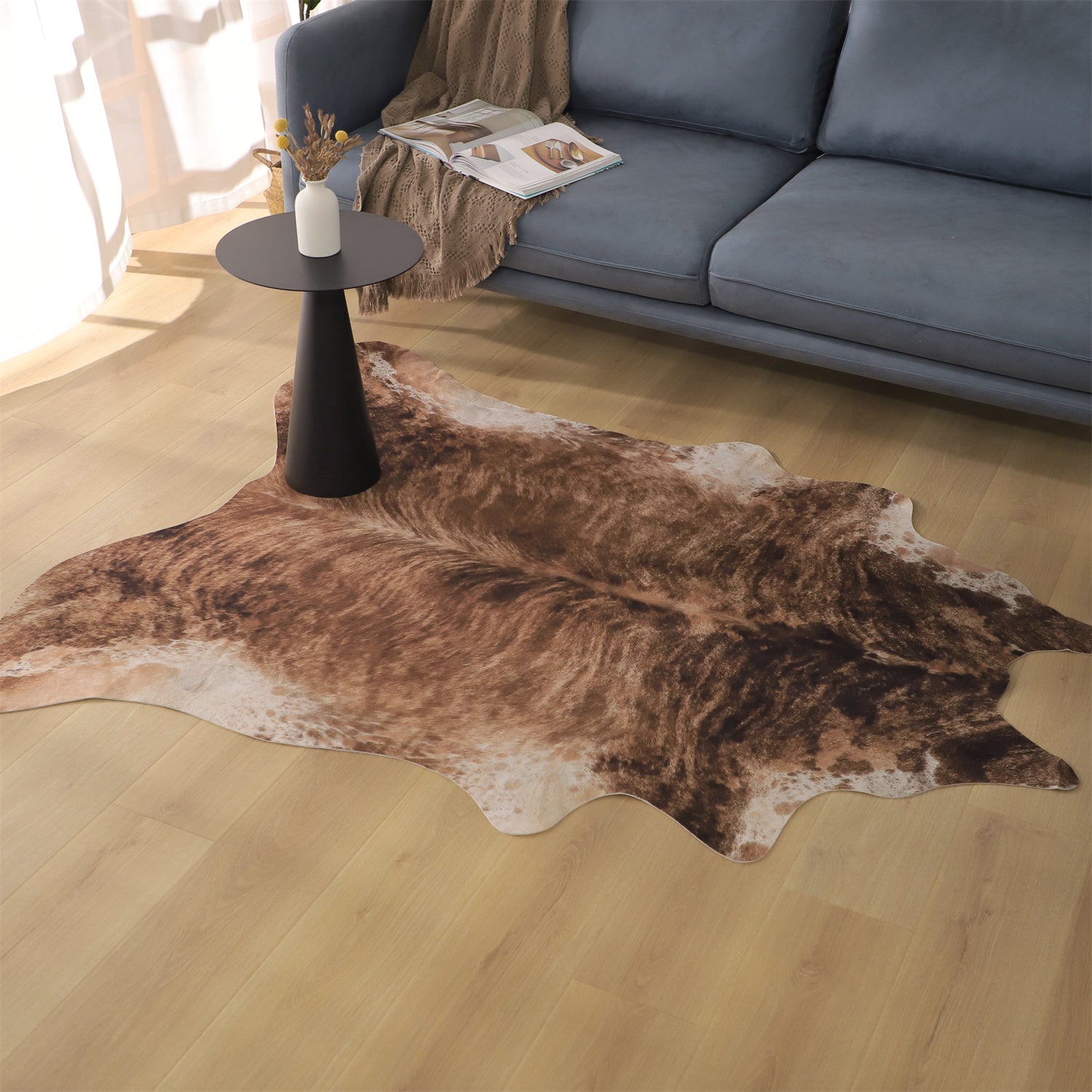 Mintorai Animal Print Area Rug, Country Western Style, Fathers Day Gift, Room Decor, Graduation Gifts