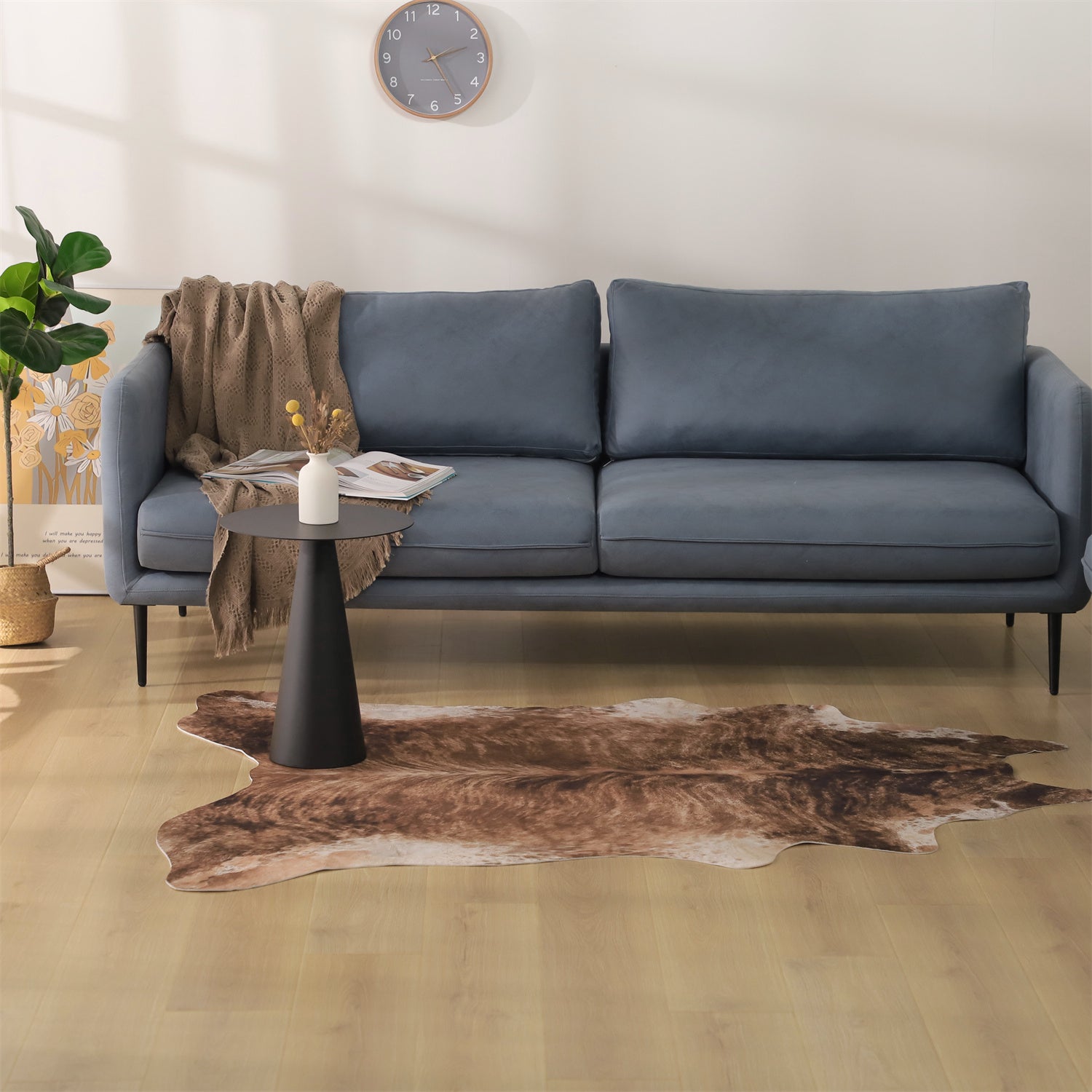 Mintorai Animal Print Area Rug, Country Western Style, Fathers Day Gift, Room Decor, Graduation Gifts