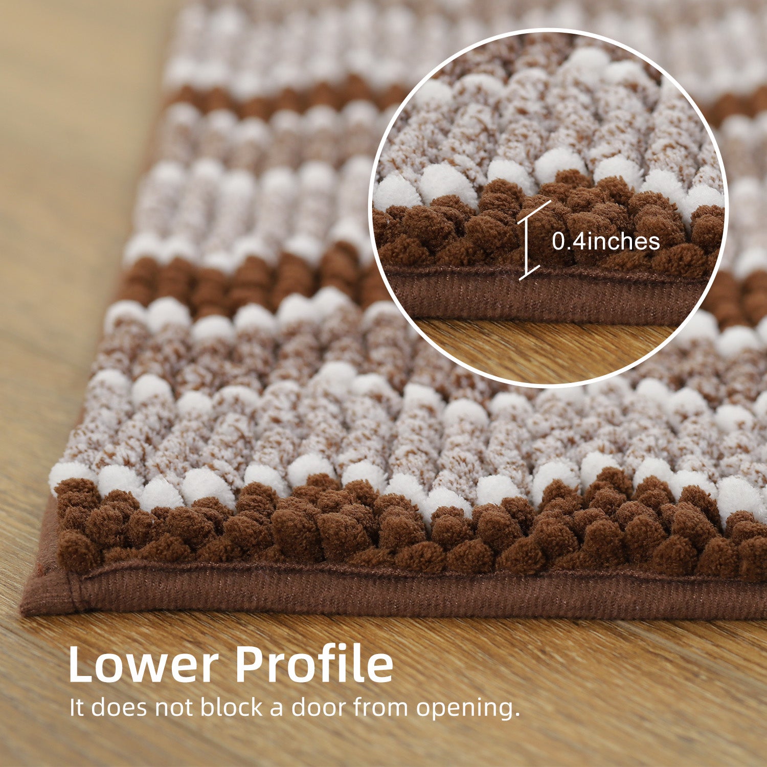 Mintorai Soft Absorbent Durable Non-Slip Bathroom Rug Mat, Room Decor, Graduation Gifts, Fathers Day Gift, Mother Gift