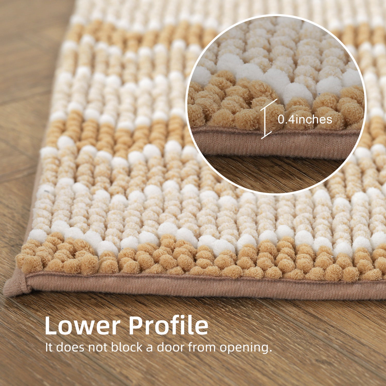 Mintorai Soft Absorbent Durable Non-Slip Bathroom Rug Mat, Room Decor, Graduation Gifts, Fathers Day Gift, Mother Gift