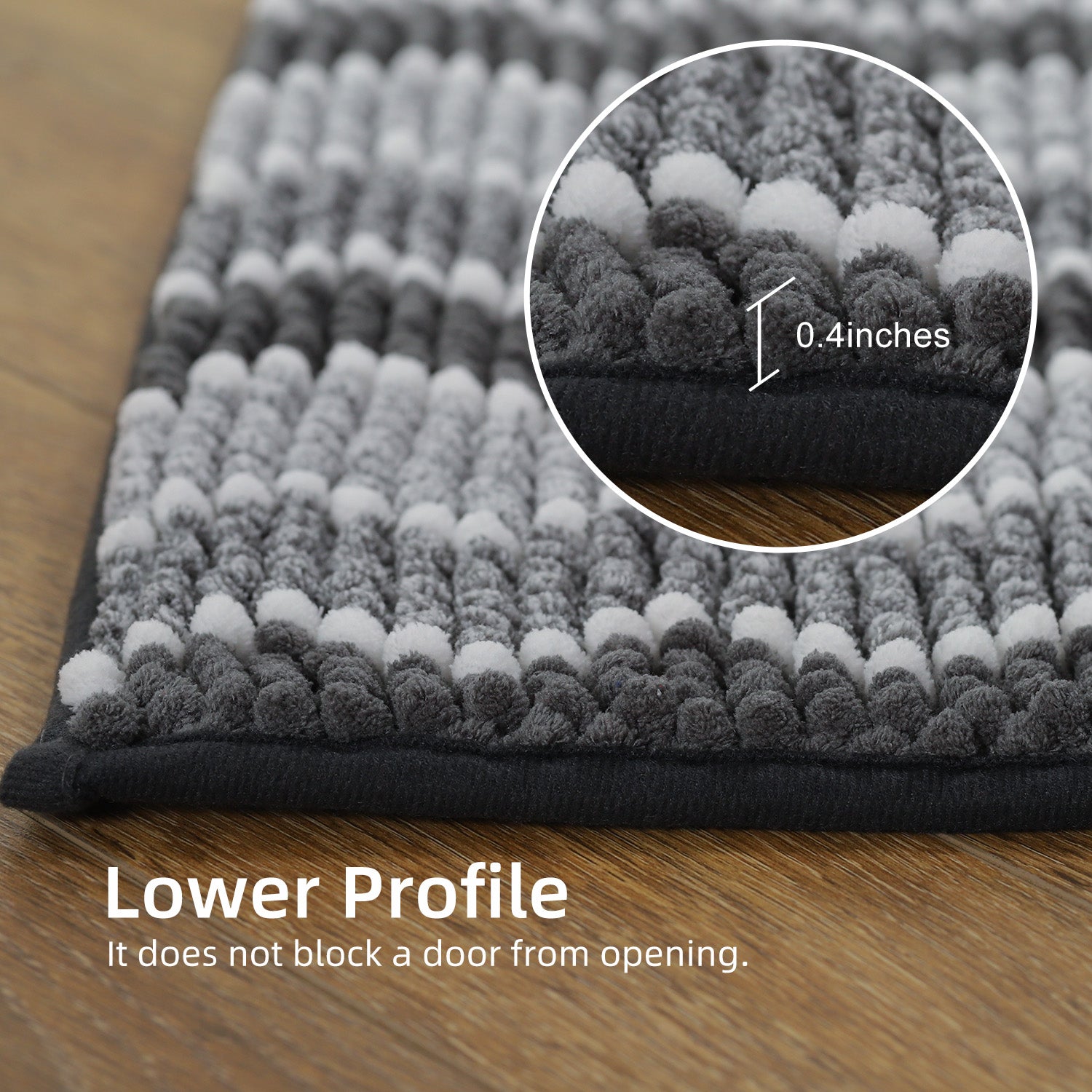 Mintorai Soft Absorbent Durable Non-Slip Bathroom Rug Mat, Room Decor, Graduation Gifts, Fathers Day Gift, Mother Gift