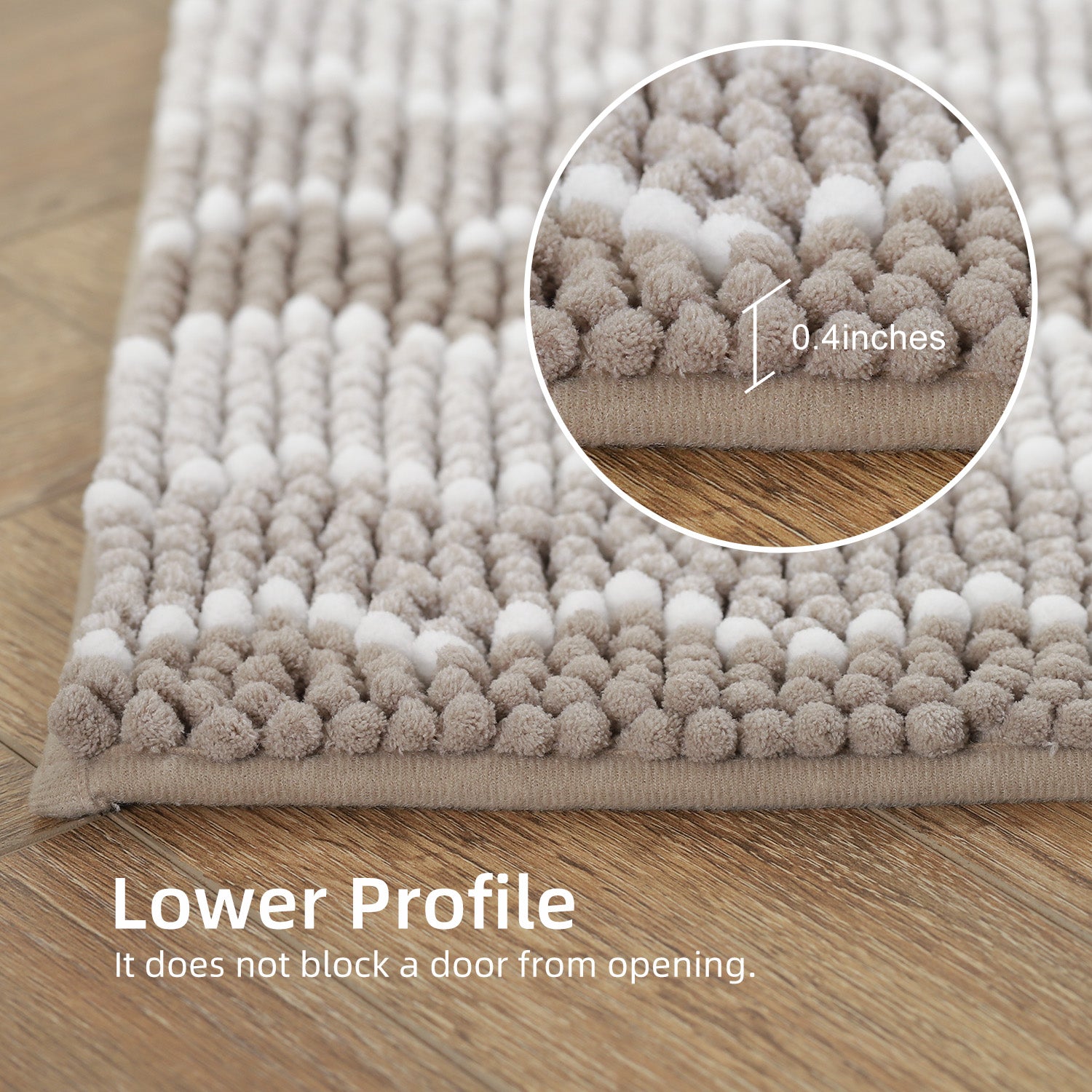 Mintorai Soft Absorbent Durable Non-Slip Bathroom Rug Mat, Room Decor, Graduation Gifts, Fathers Day Gift, Mother Gift