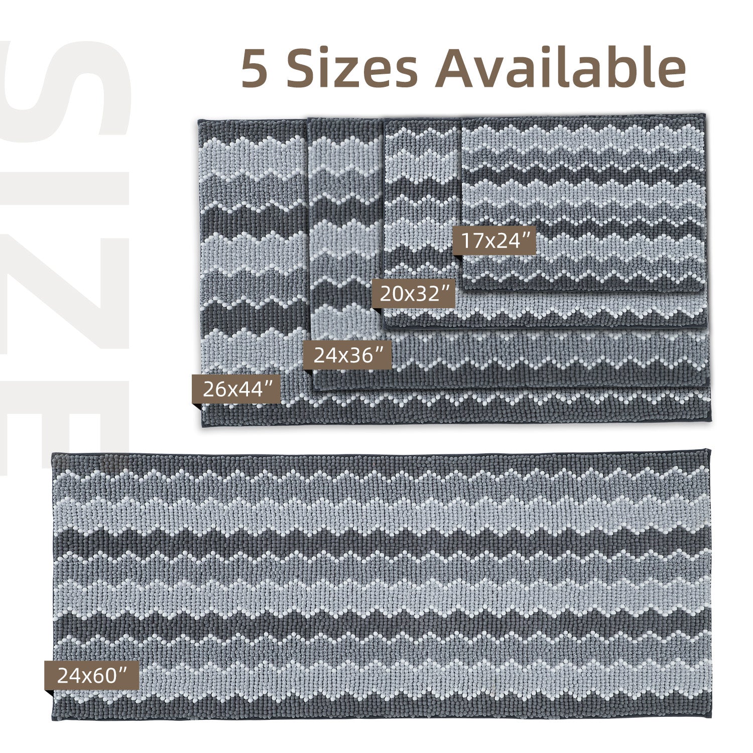 Mintorai Soft Absorbent Durable Non-Slip Bathroom Rug Mat, Room Decor, Graduation Gifts, Fathers Day Gift, Mother Gift