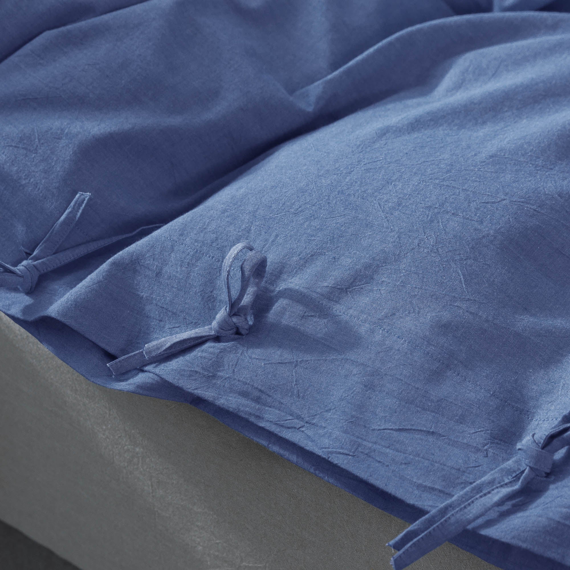 Mintorai 100% Cotton Summer All Season Ultra Soft Duvet Cover Set, Blue, Grey, Pink, White, Twin, Queen, King, Room Decor, Graduation Gifts