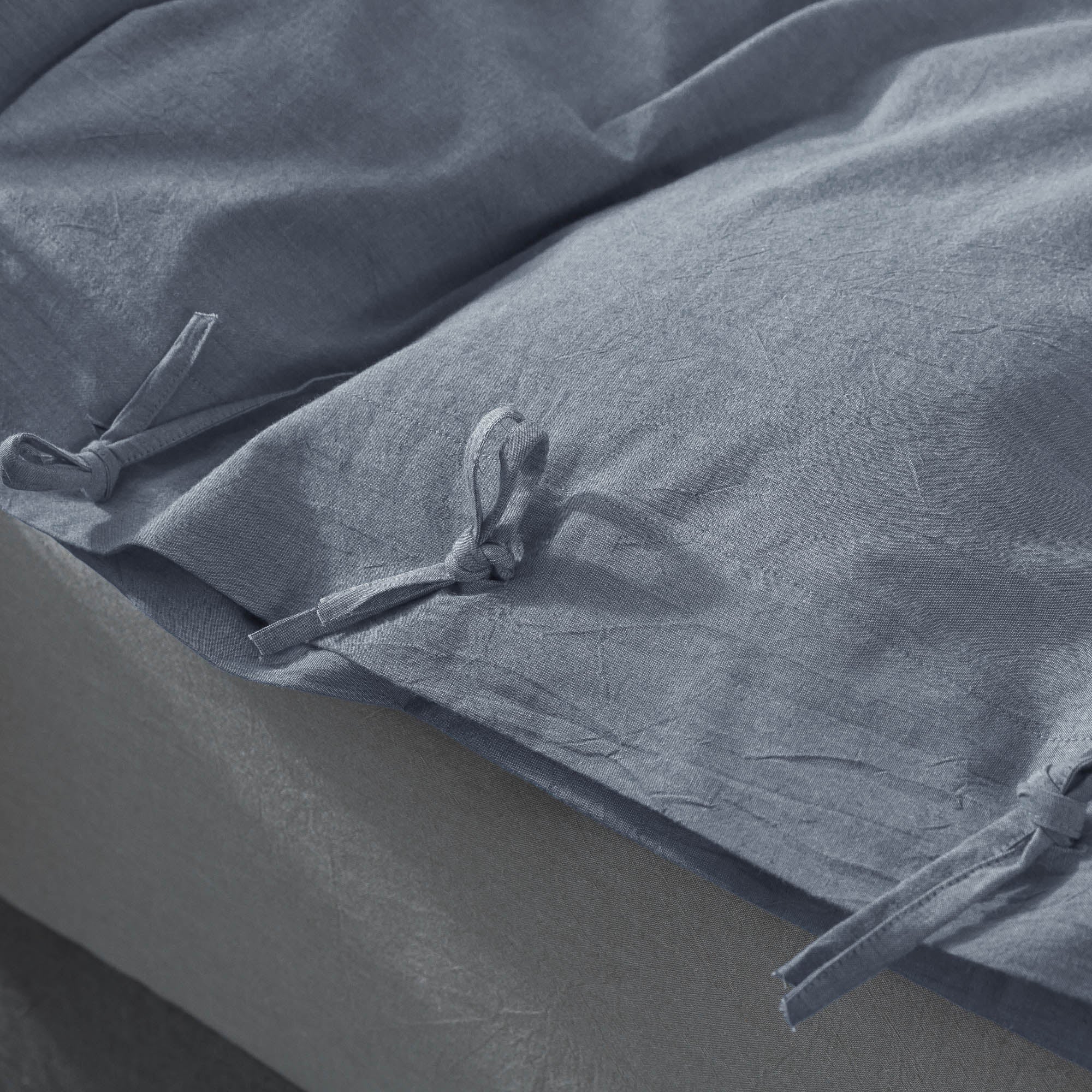 Mintorai 100% Cotton Summer All Season Ultra Soft Duvet Cover Set, Blue, Grey, Pink, White, Twin, Queen, King, Room Decor, Graduation Gifts