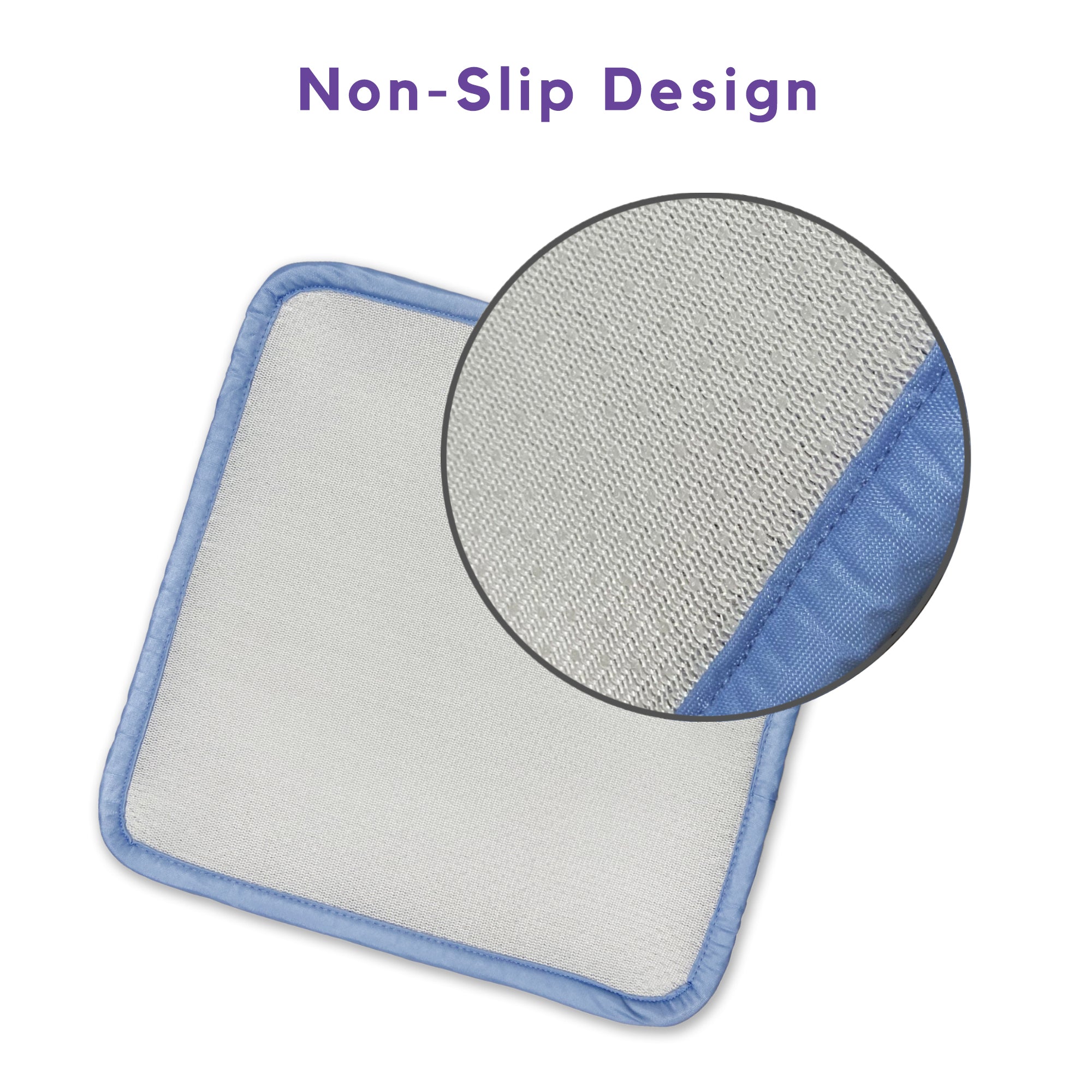 Mintorai Yoga Meditation Square Cushion, Blue or Gray or Green